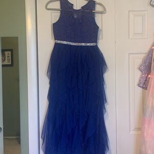 Elegant Blue Kids Dress